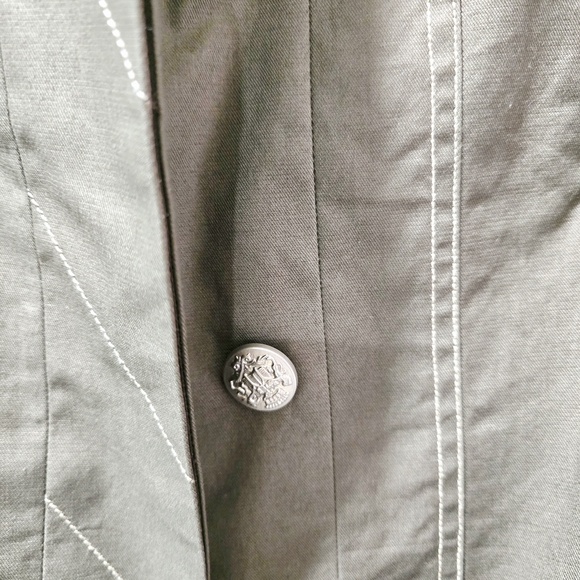 J & K Jeeker Women's Belted Trench Coat Size M - Picture 4 of 14